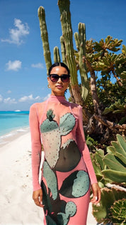 Cactus sheer cover up mesh dress - rage quit