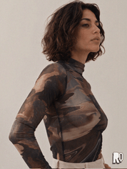 COMMAND Camo Mesh Top - rage quit