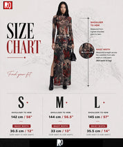 Japanese Crane mesh bodycon dress - rage quit