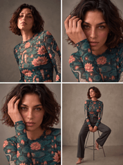 Lily Pond Mesh Top - rage quit