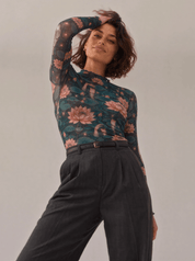Lily Pond Mesh Top - rage quit